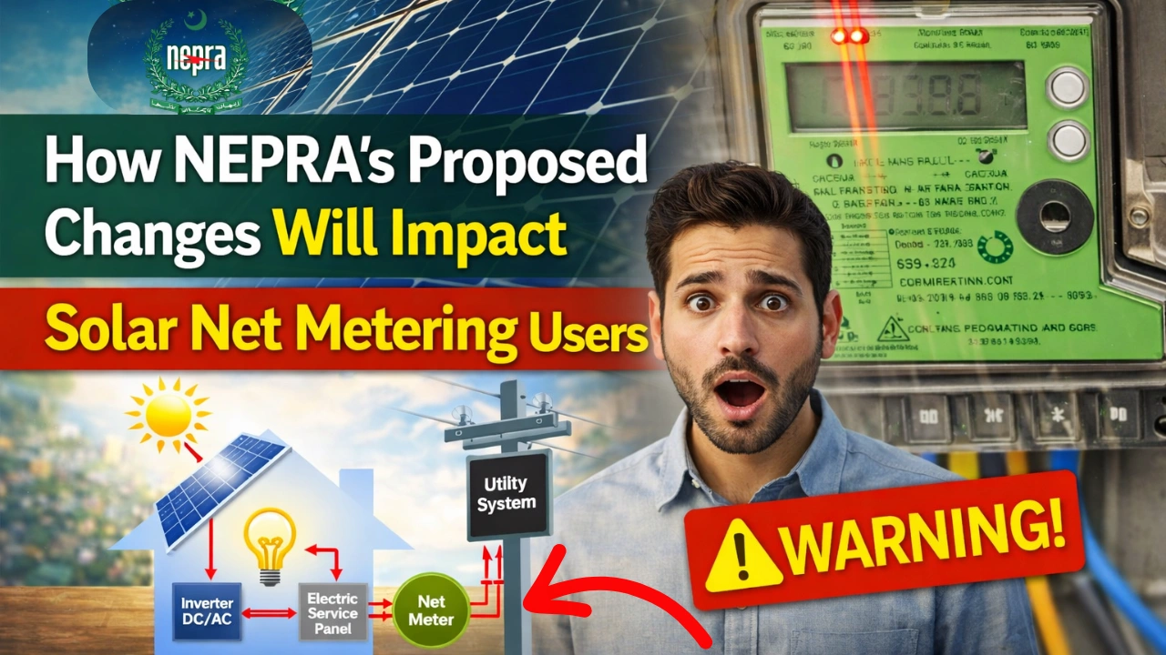 How NEPRA’s Proposed Changes Will Impact Solar Net Metering Users