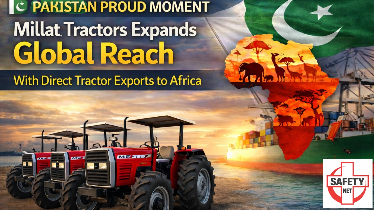 Millat Tractors Expands Global Reach With Direct Tractor Exports to Africa